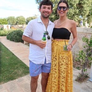 Yellow Floral Maxi Skirt